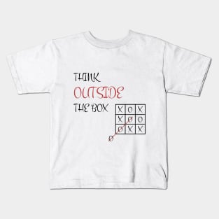 Think Outside The Box Gift Kids T-Shirt